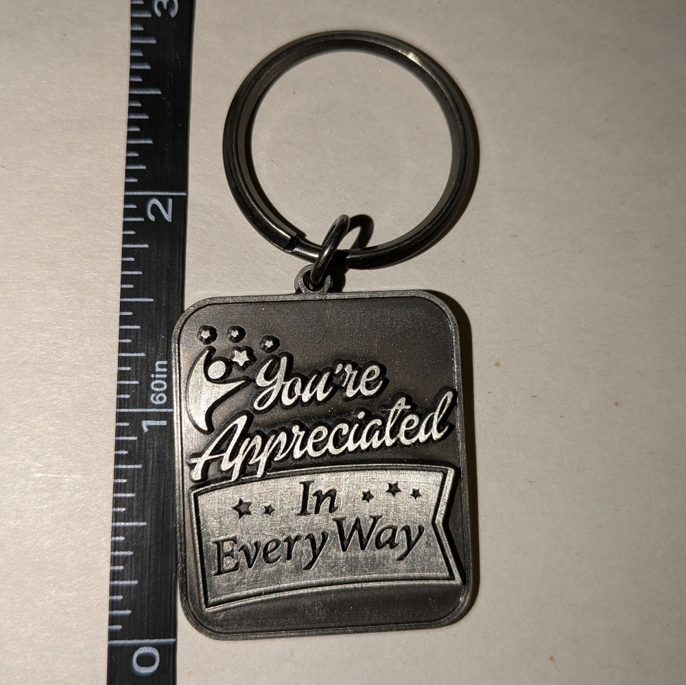 You're Appreciated!  Keychain